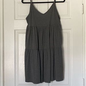 Gray Grey Casual dress